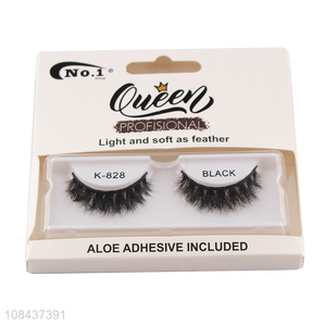 Manufacturers Price Ladies Mink Natural False Eyelashes