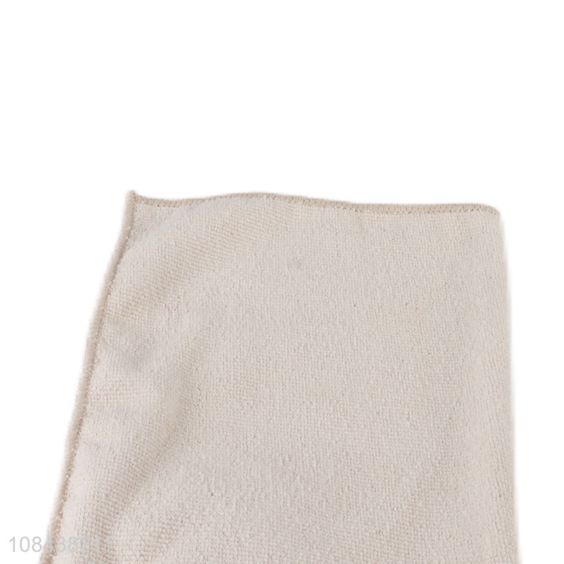 High quality all-purpose super absorbent polyester cleaning towels microfiber cloths