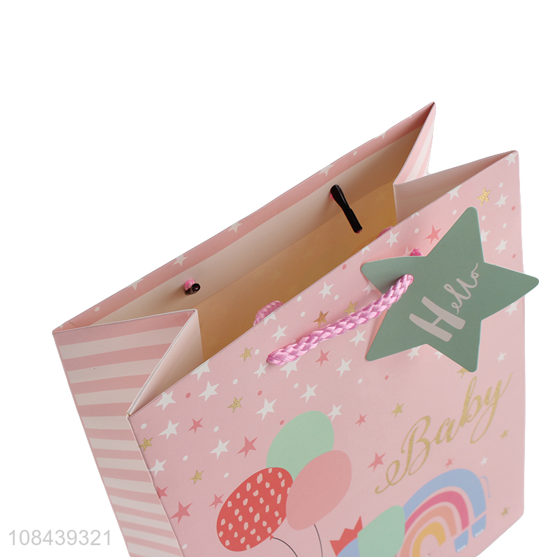 Latest products cartoon paper gift bag packaging bag