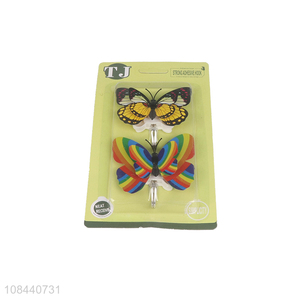 Popular products butterfly shape kitchen sticky hooks