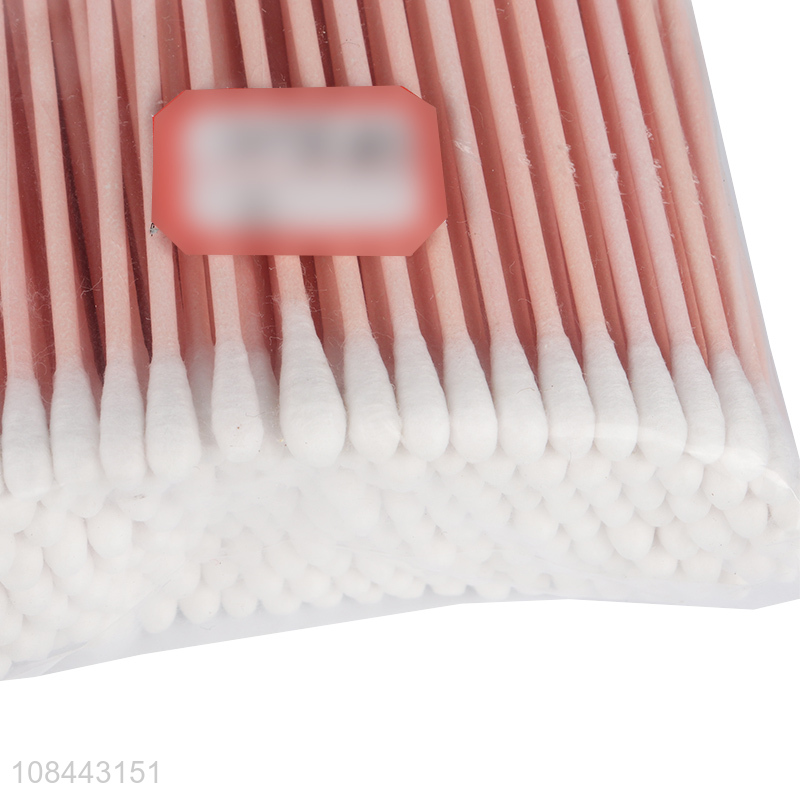 Hot sale 200pcs paper stick cotton swabs disposable cotton buds