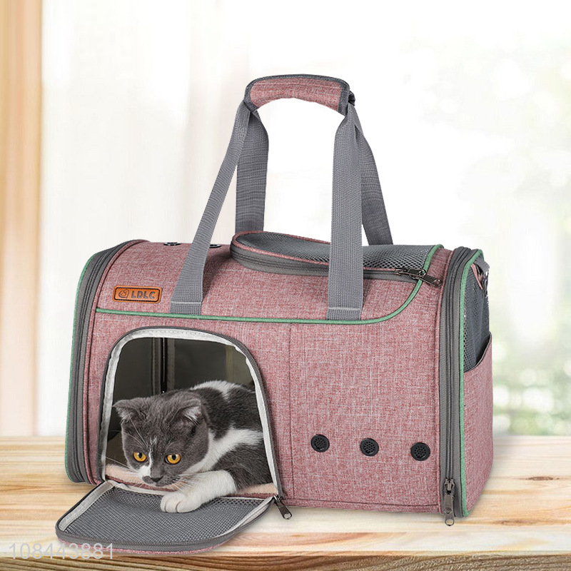 Factory price waterproof pets carrier bag hand bag for sale