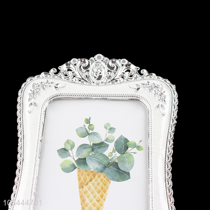 Hot items plastic plating desktop photo frame for sale