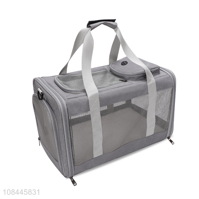 Factory price portable pets carrier bag travel bag wholesale