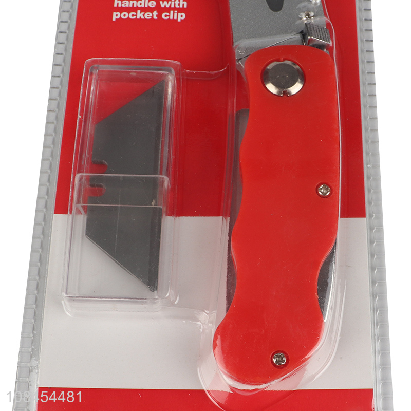 High quality lightweight quick change blades cutter utility knife