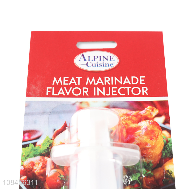 Wholesale food grade plastic marinade injector meat seasoning injector