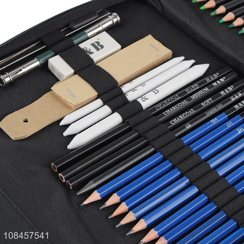 Low price sketch color pencils student painting pencils