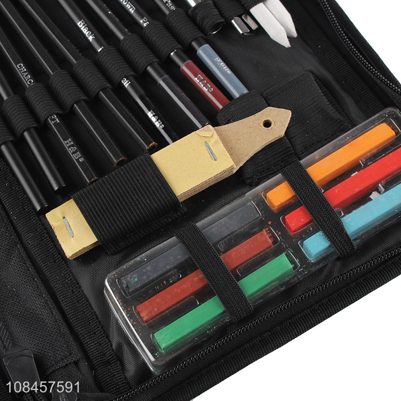 Wholesale price 48pcs fine art drawing sketch set