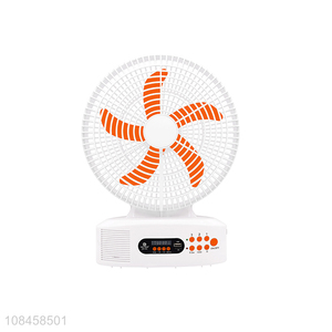 Hot selling rechargeable solar energy mini table fan wholesale