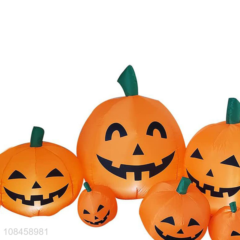 Hot selling inflatable halloween pumpkin toys for decoration