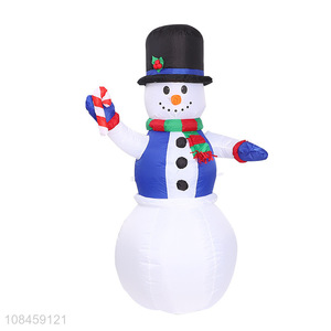 Latest design christmas decoration snowman inflatable toys for outdoor