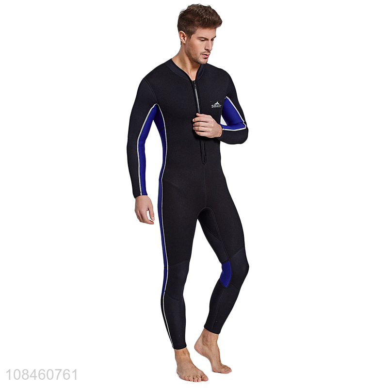 High quality 3mm men wetsuit neoprene diving surfing swimming full suits