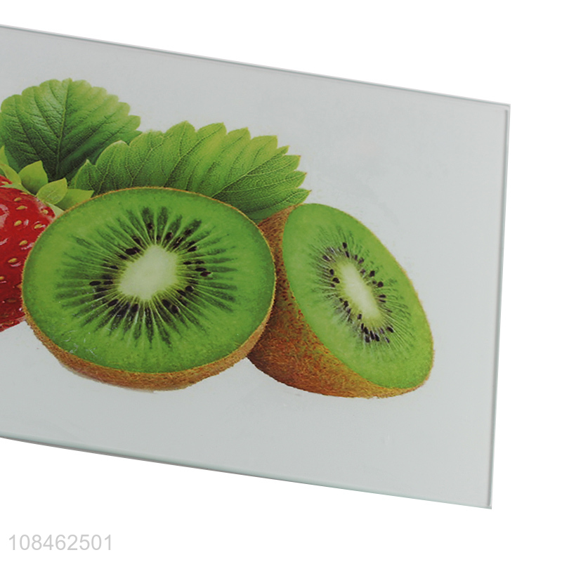 New products scratch heat resistant anti-slip tempered glass chopping board