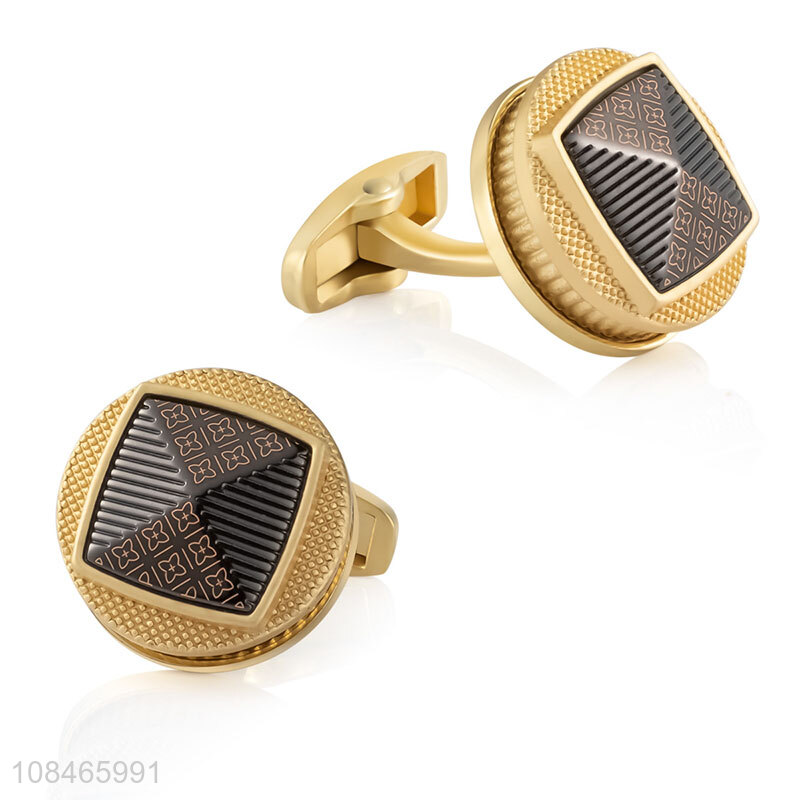 Good wholesale price classic retro business suit cufflinks