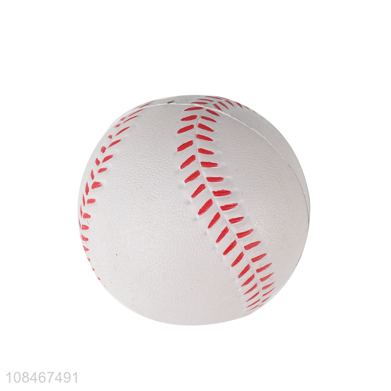 Hot selling kids toy ball slow rebound pu foam baseball toy