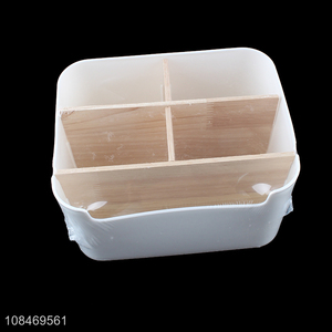 Wholesale from china plastic desktop storage box for household