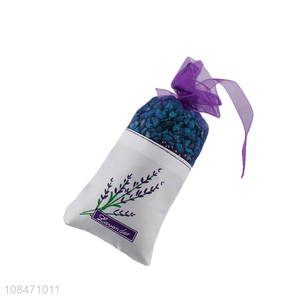 Good quality lavender <em>sachet</em> cotton hemp drawstring <em>bag</em> for sale