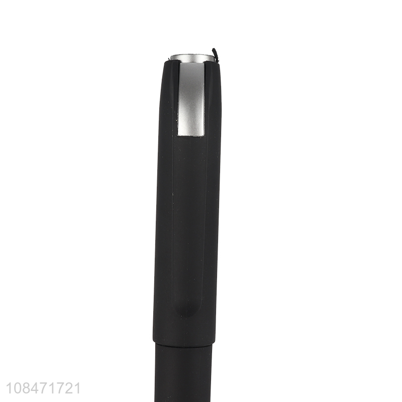 Cheap price black ballpoint pen student office gel pen