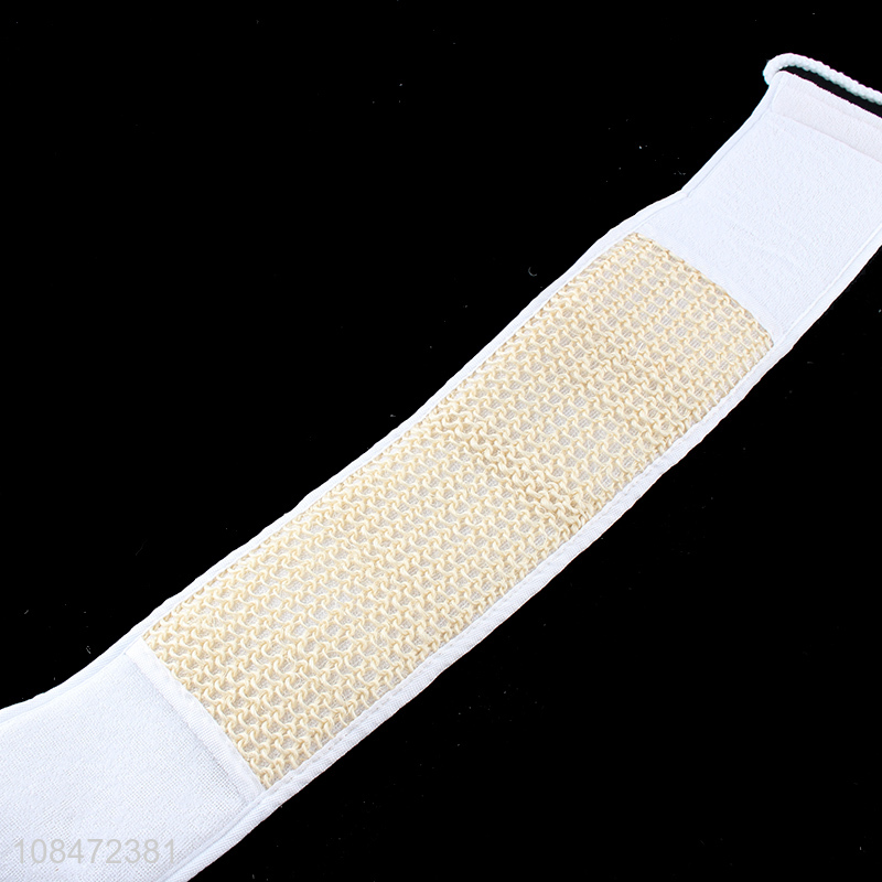 Factory supply bath back belt exfoliating back scrubber for shower