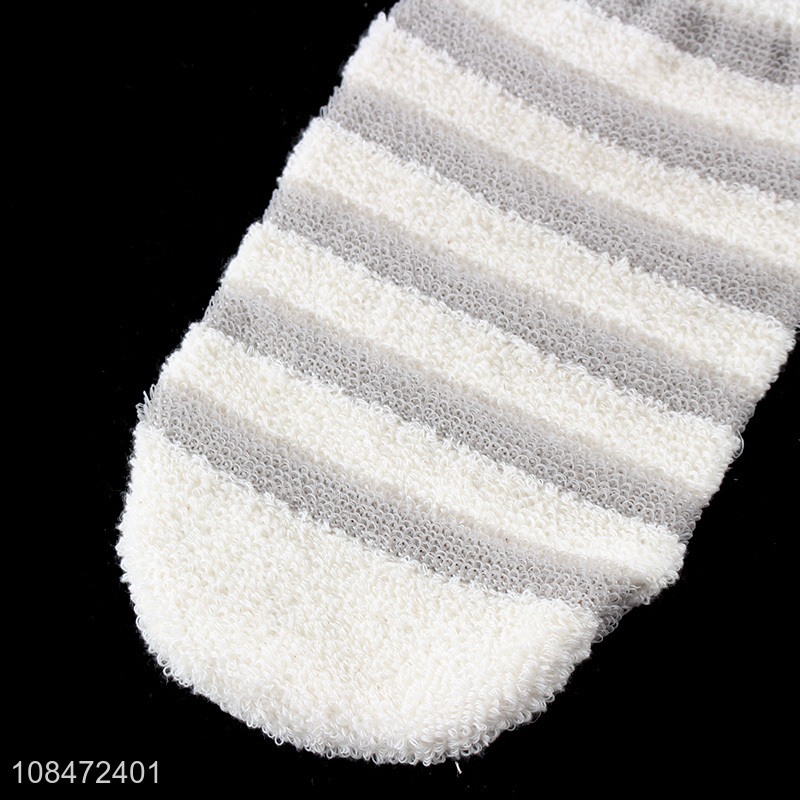 Bottom price exfoliating mitt body scrub bathing glove for men women