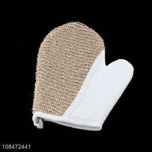 New arrival exfoliating shower bath gloves body scrub gloves for bath