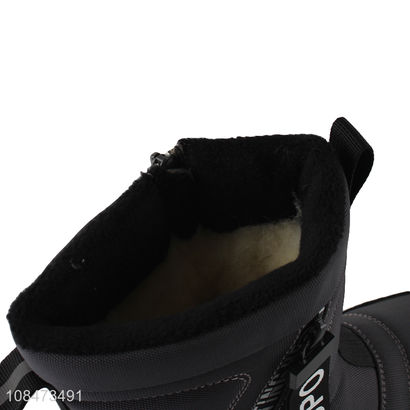 Hot products simple winter warm cotton boots for men