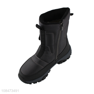 Hot products simple winter warm cotton boots for men