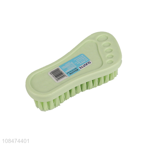 High quality creative foot-shaped scrubbing brush