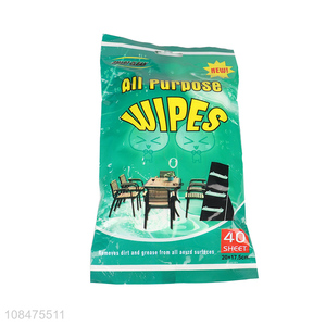 Good quality all purpose household cleaning wipes for sale