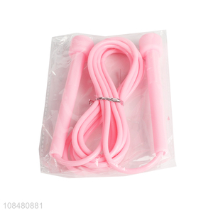 Factory supply pink durable sports jump rope for sale