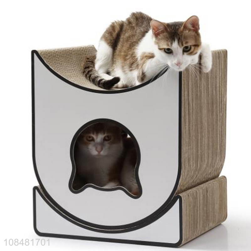 Online wholesale pets supplies cat scratching board for home