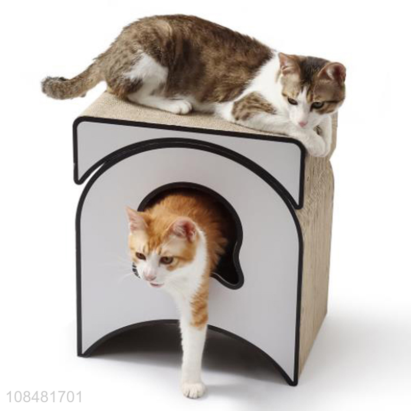 Online wholesale pets supplies cat scratching board for home