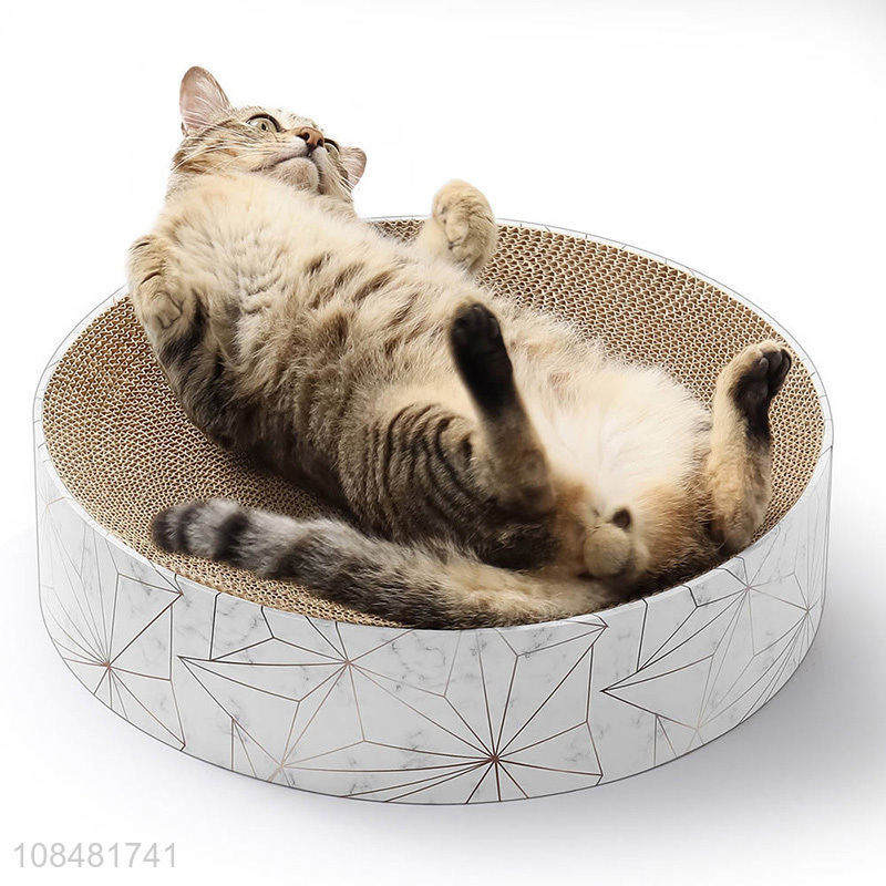 New arrival round household pet cat nest cat scratching board