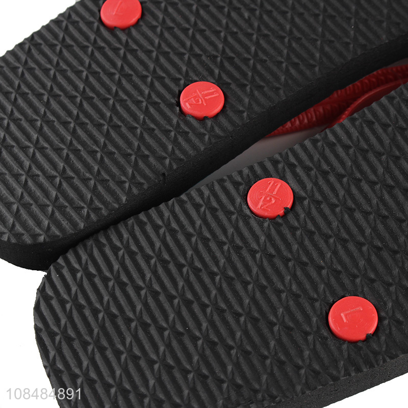 China supplier soft bottom non-slip fashion flip flops