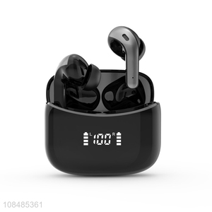 High quality 5.0 wireless earbuds IPX5 waterproof super bass music earbuds