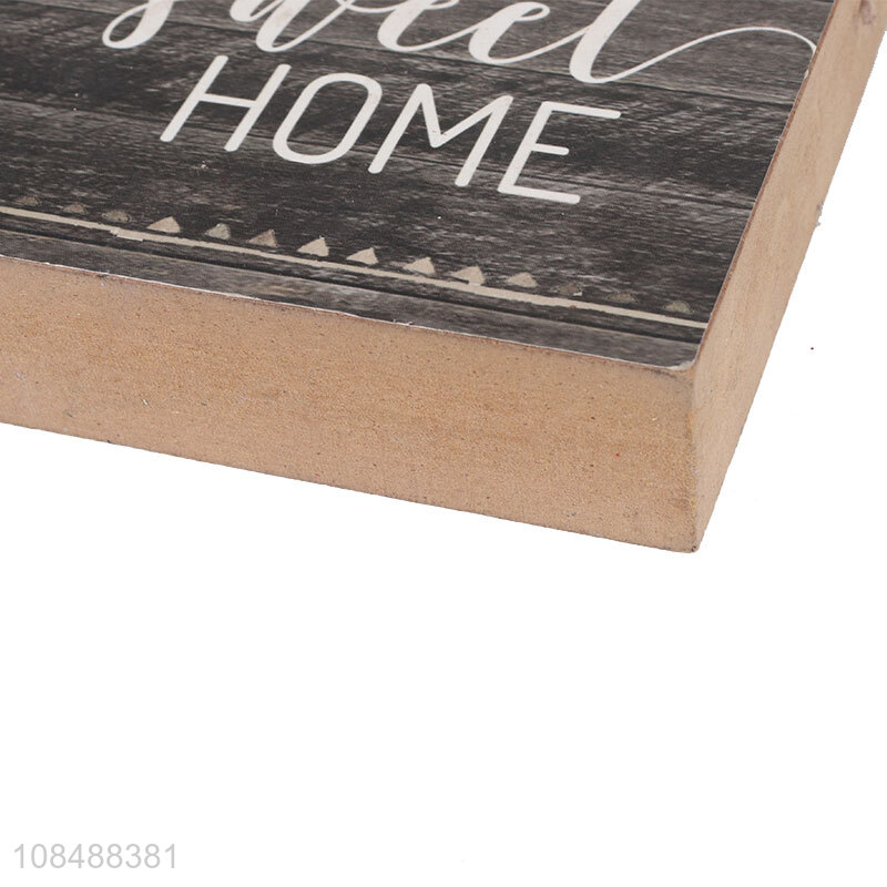 Hot products wooden billboard home party decorations