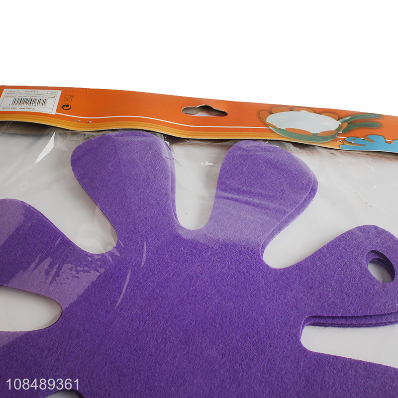 New products purple kitchen drying mat pot protector mat