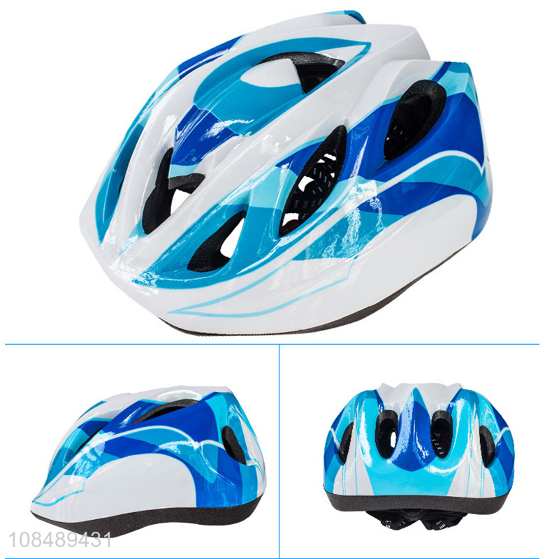 Factory price imitated integrally molded safety cycling helmet for kids