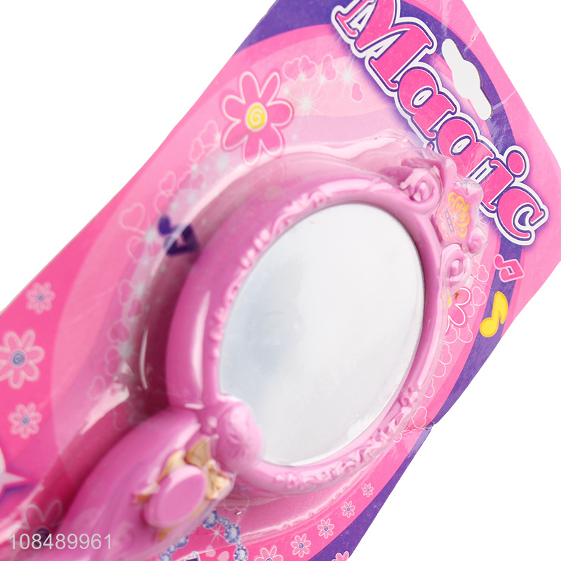 China supplier magic mirror girls kids flash mirror toys