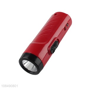 Wholesale multi-function rechargeable led flashlight handheld outdoor lighting