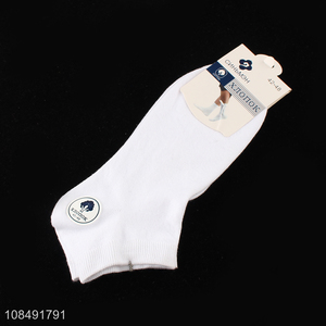 China factory white men breathable sports short socks