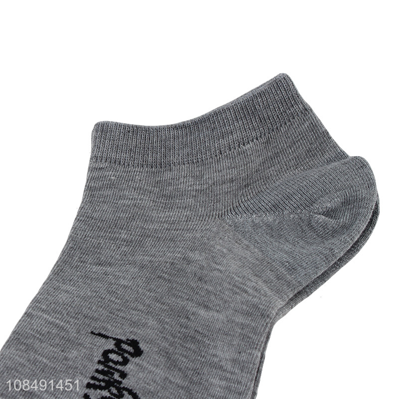 New style black men casual short ankle socks for sale