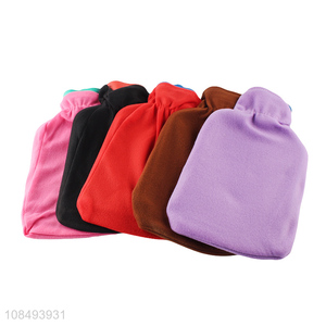 High quality 2L empty rubber hot water bag for neck & should pain relief