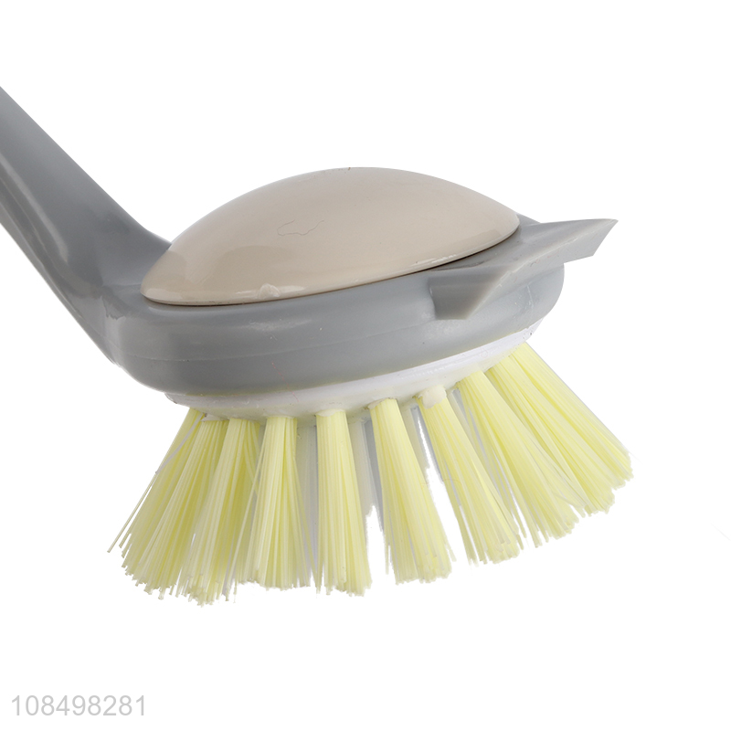 Wholesale from china household kitchen cleaning pot brush with long handle