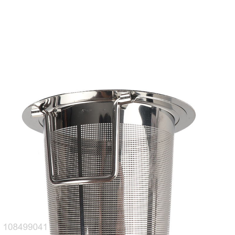 Wholesale folding tea infuser stainless steel filter cup