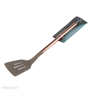 Low price fashion silicone slotted spatula home kitchenware