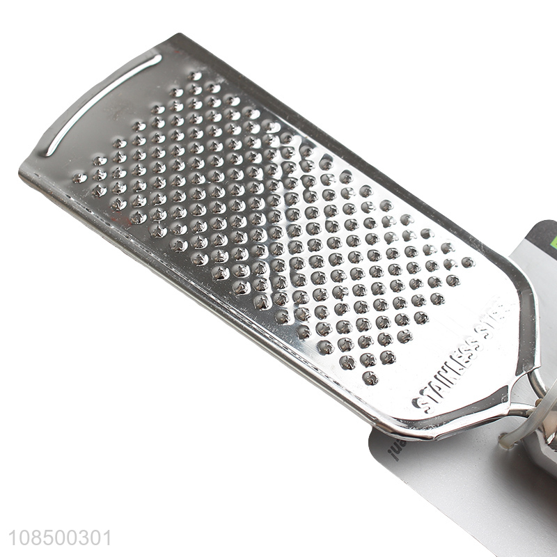 Custom logo manual stainless steel fresh ginger grater kitchen gadgets