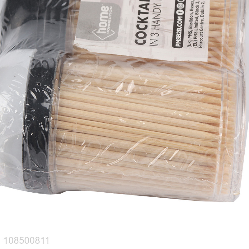 Online wholesale 600pcs natural bamboo toothpicks for home restaurant