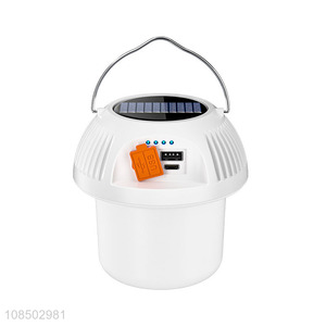 Wholesale portable <em>outdoor</em> <em>tent</em> light solar charging usb charging led camping light