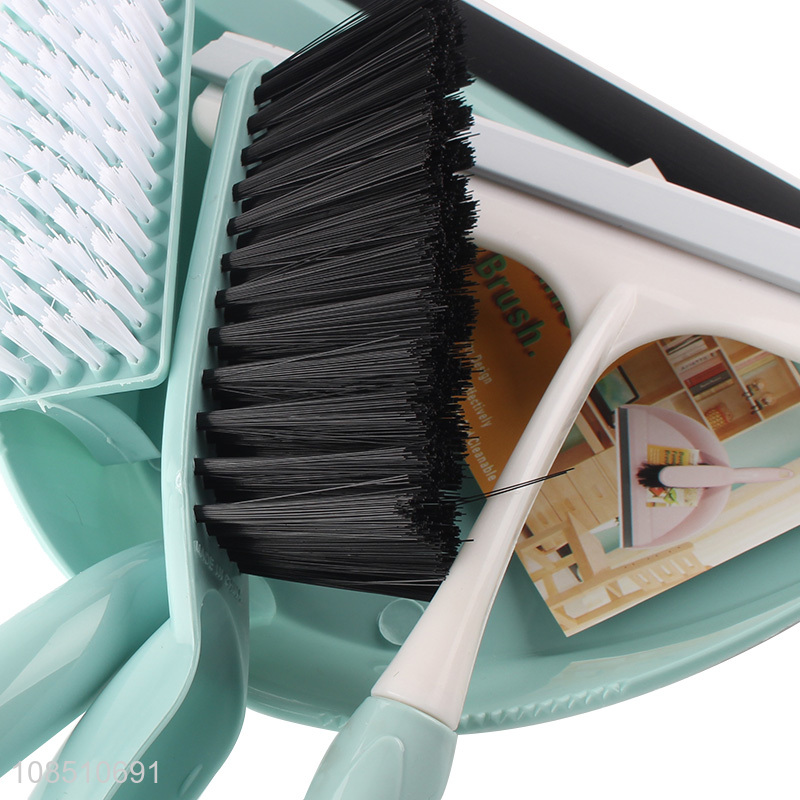 Hot sale plastic household cleaning tool set mini dustpan broom set